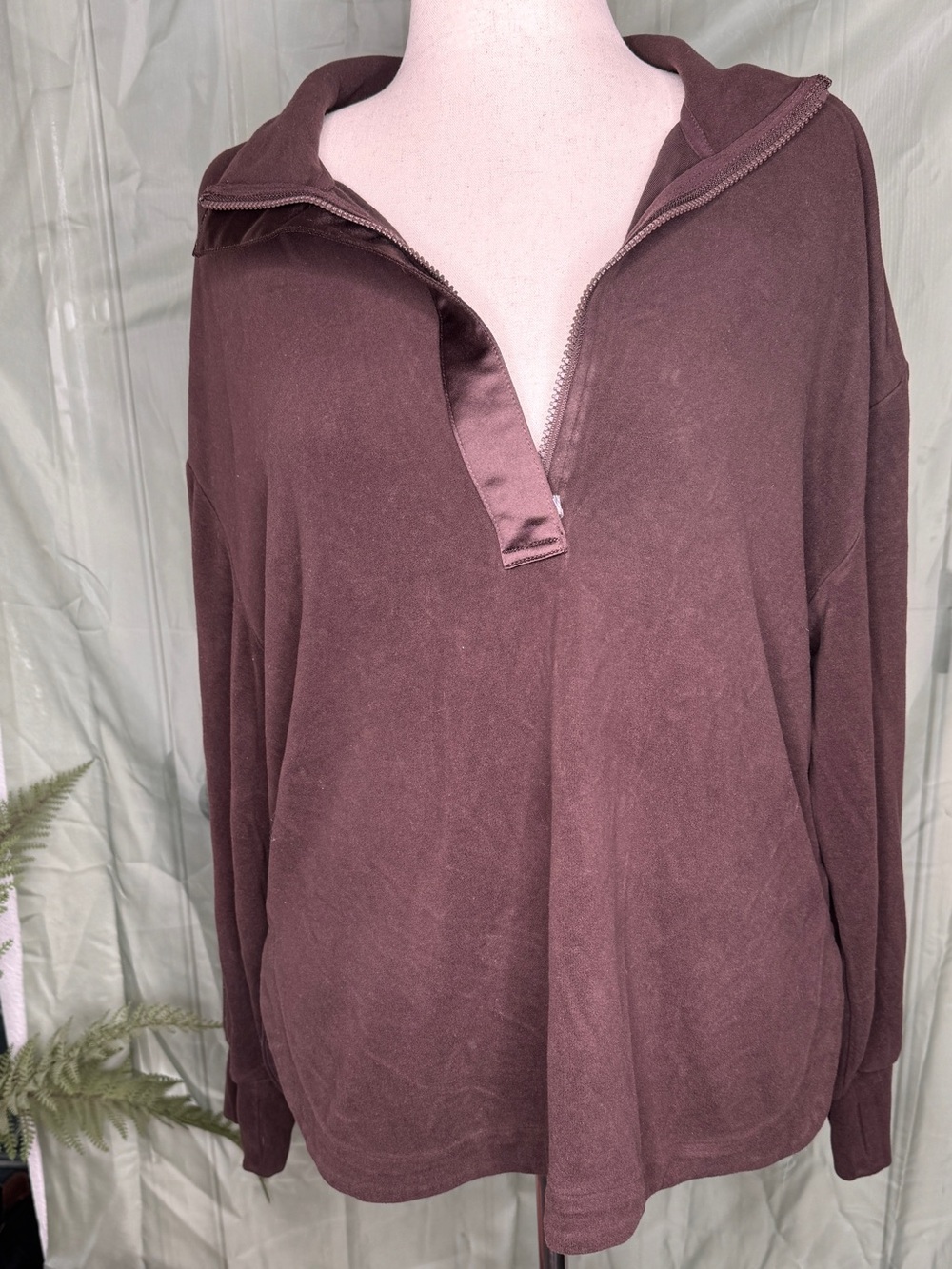 Varley Roeder Half-Zip Midlayer Coffee Bean